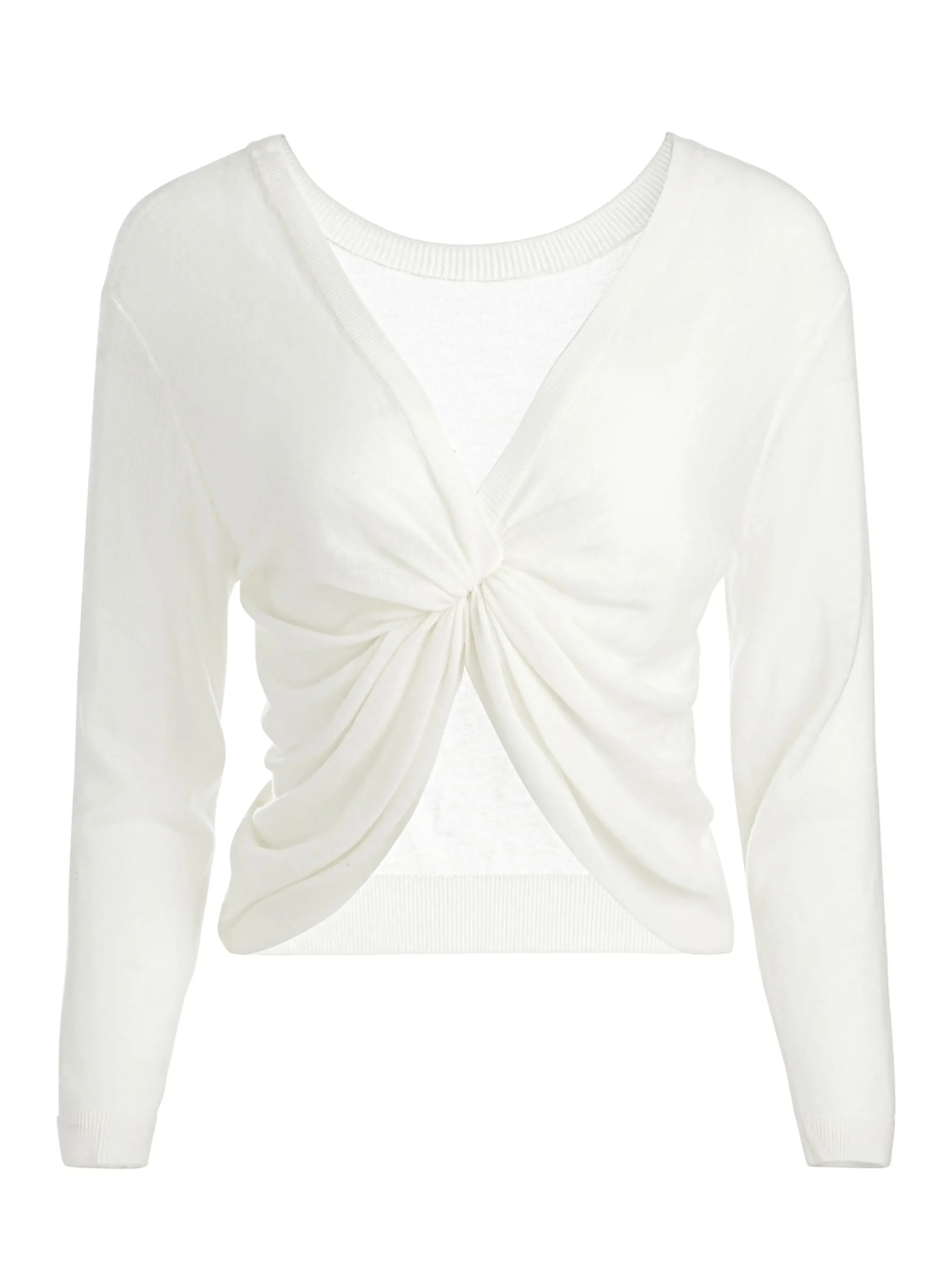 Alice and Olivia ESSENTIALS|SWEATERS*AKERS REVERSIBLE PULLOVER