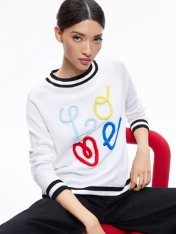 Alice and Olivia SWEATERS|TOPS*ALBINA LOVE PULLOVER