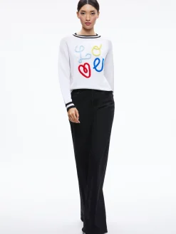 Alice and Olivia SWEATERS|TOPS*ALBINA LOVE PULLOVER