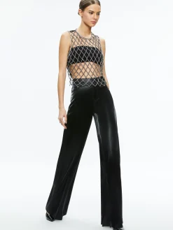 Alice and Olivia STACEY'S FAVORITES|TOPS*AMAL EMBELLISHED TANK