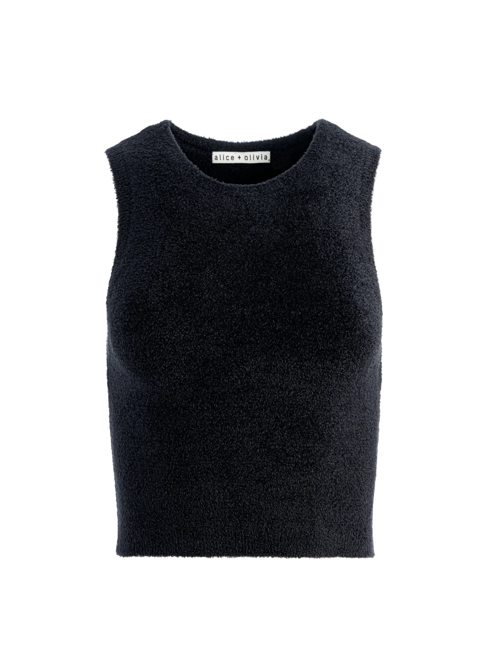 Alice and Olivia SWEATERS|TOPS*AMITY SLEEVELESS CROPPED TANK