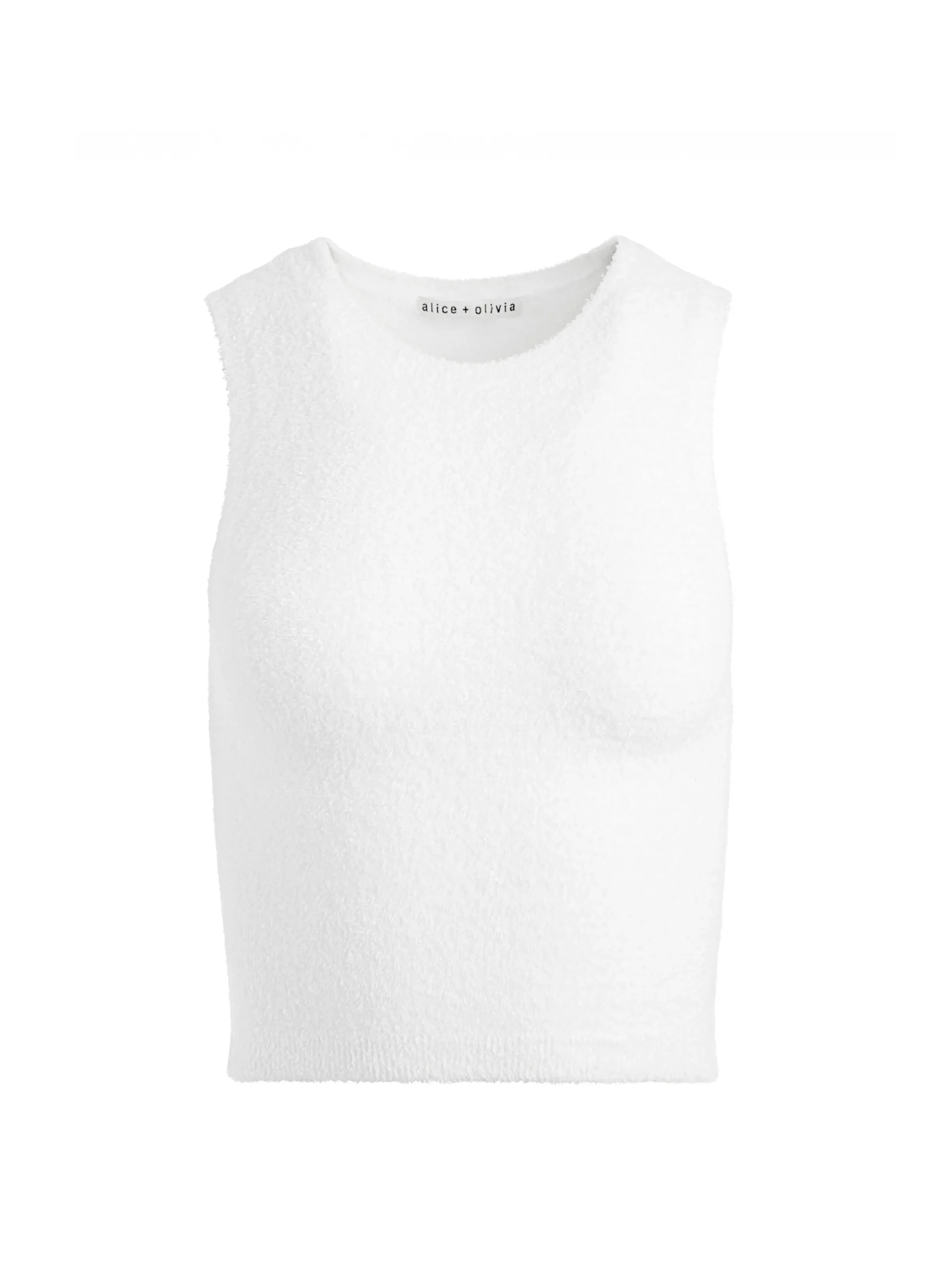Alice and Olivia TOPS*AMITY SLEEVELESS CROPPED TANK