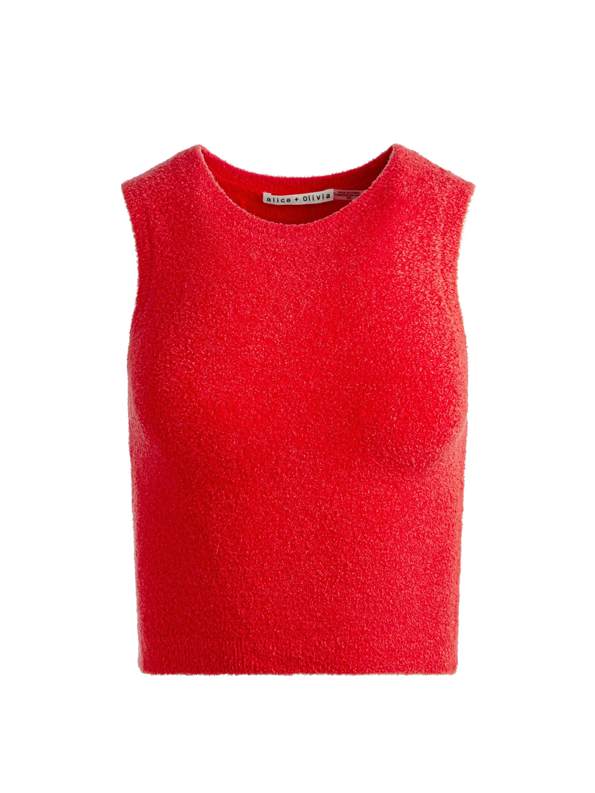 Alice and Olivia STACEY'S FAVORITES|TOPS*AMITY SLEEVELESS CROPPED TANK