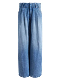 Alice and Olivia JEAN SHOP|JEANS*ANDERS LOW RISE PLEATED JEAN