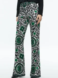 Alice and Olivia THE WORKWEAR EDIT|PANTS*ANDREW HIGH WAISTED BOOTCUT SLIM PANT