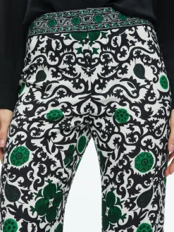 Alice and Olivia THE WORKWEAR EDIT|PANTS*ANDREW HIGH WAISTED BOOTCUT SLIM PANT
