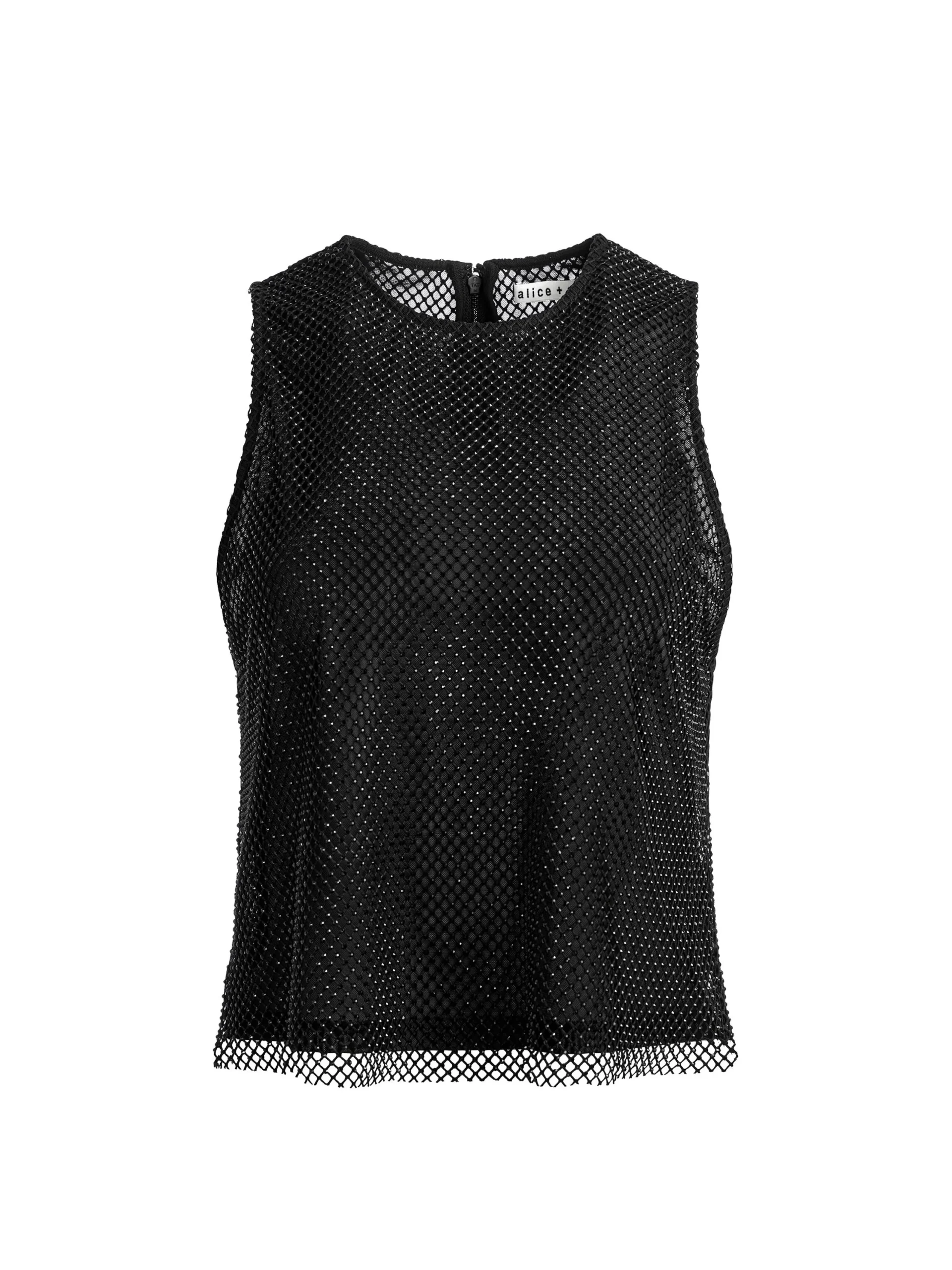 Alice and Olivia TOPS*ANGELINA CRYSTAL EMBELLISHED TANK