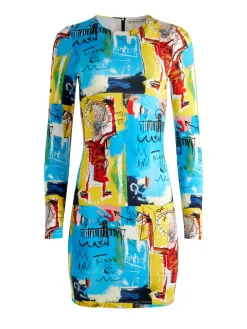 Alice and Olivia GUEST OF|MINI*A+O X BASQUIAT DELORA MINI DRESS