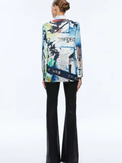 Alice and Olivia JACKETS + COATS*A+O X BASQUIAT DENNY BLAZER
