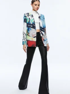 Alice and Olivia JACKETS + COATS*A+O X BASQUIAT DENNY BLAZER