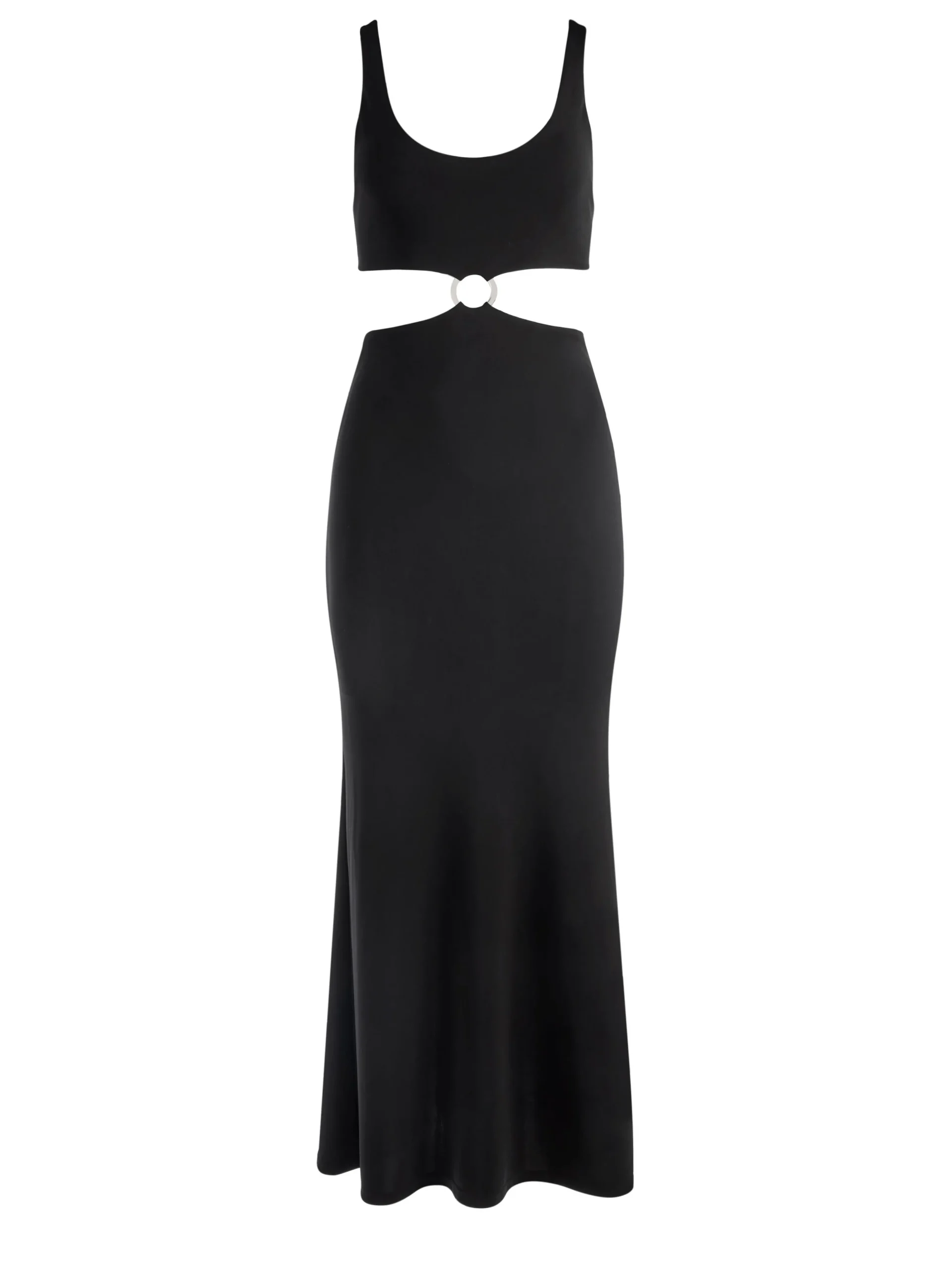 Alice and Olivia MAXI|DRESSES*ARIZONA CUTOUT O-RING MAXI DRESS