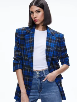 Alice and Olivia MATCHING SETS*ASHLEY OVERSIZED BLAZER + CADY HIGH WAISTED SHORT