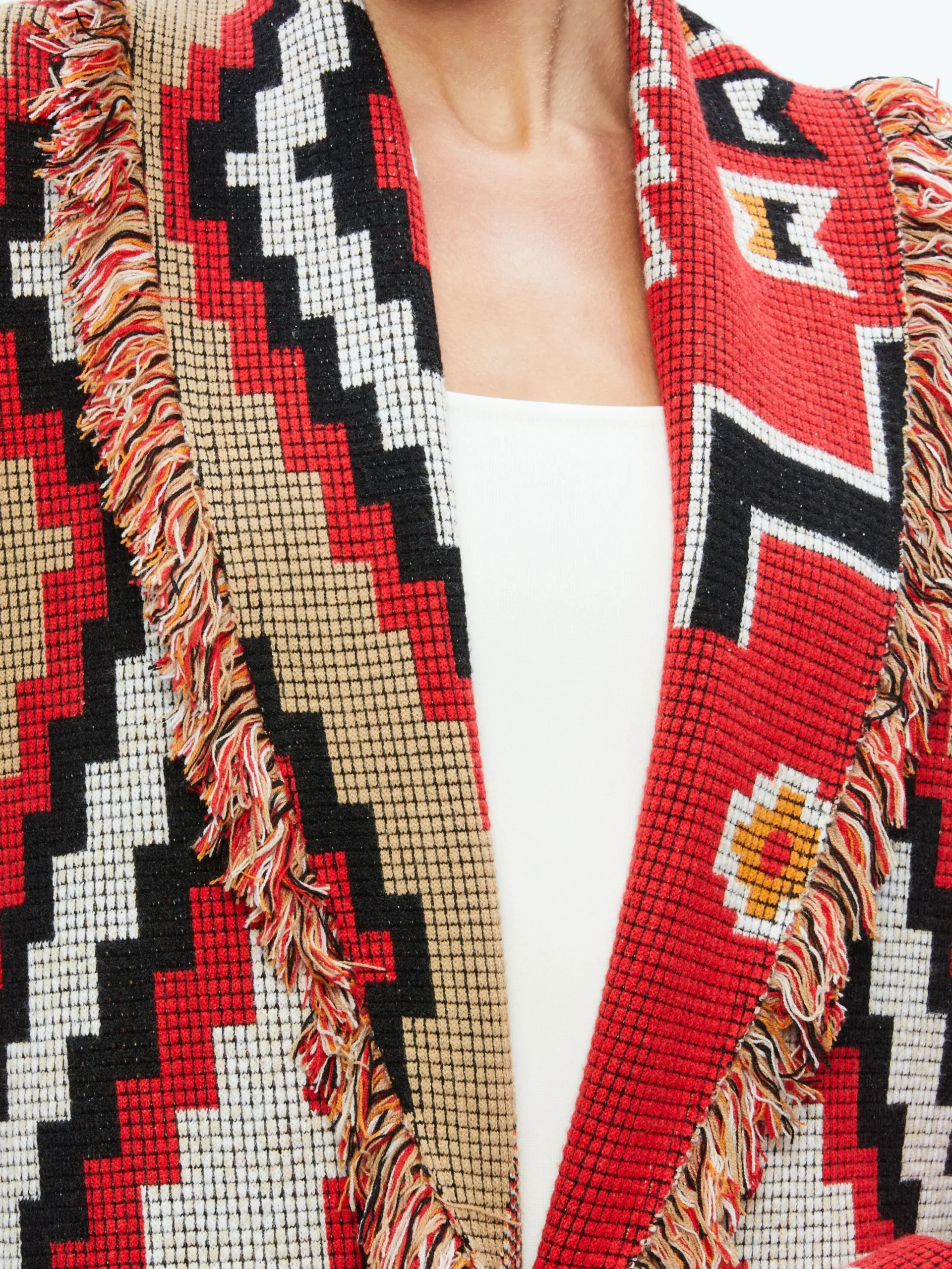 Alice and Olivia SWEATERS*ASTRID LONG CARDIGAN
