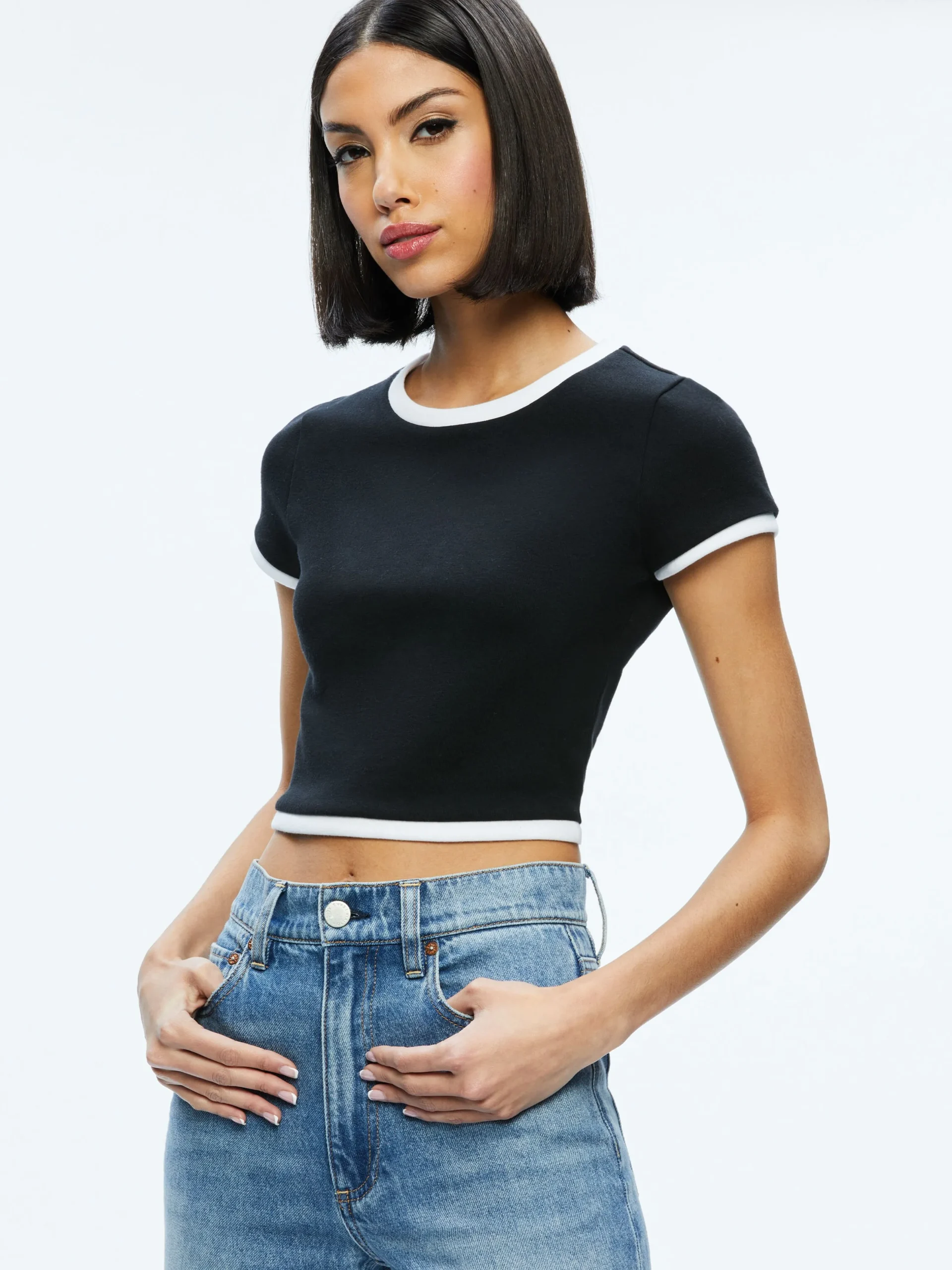 Alice and Olivia ESSENTIALS|TOPS*BABY TEE