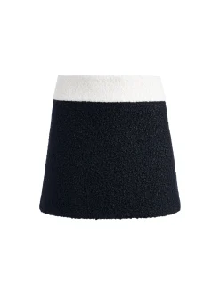 Alice and Olivia SKIRTS*BAILEY FUZZY KNIT MINI SKIRT
