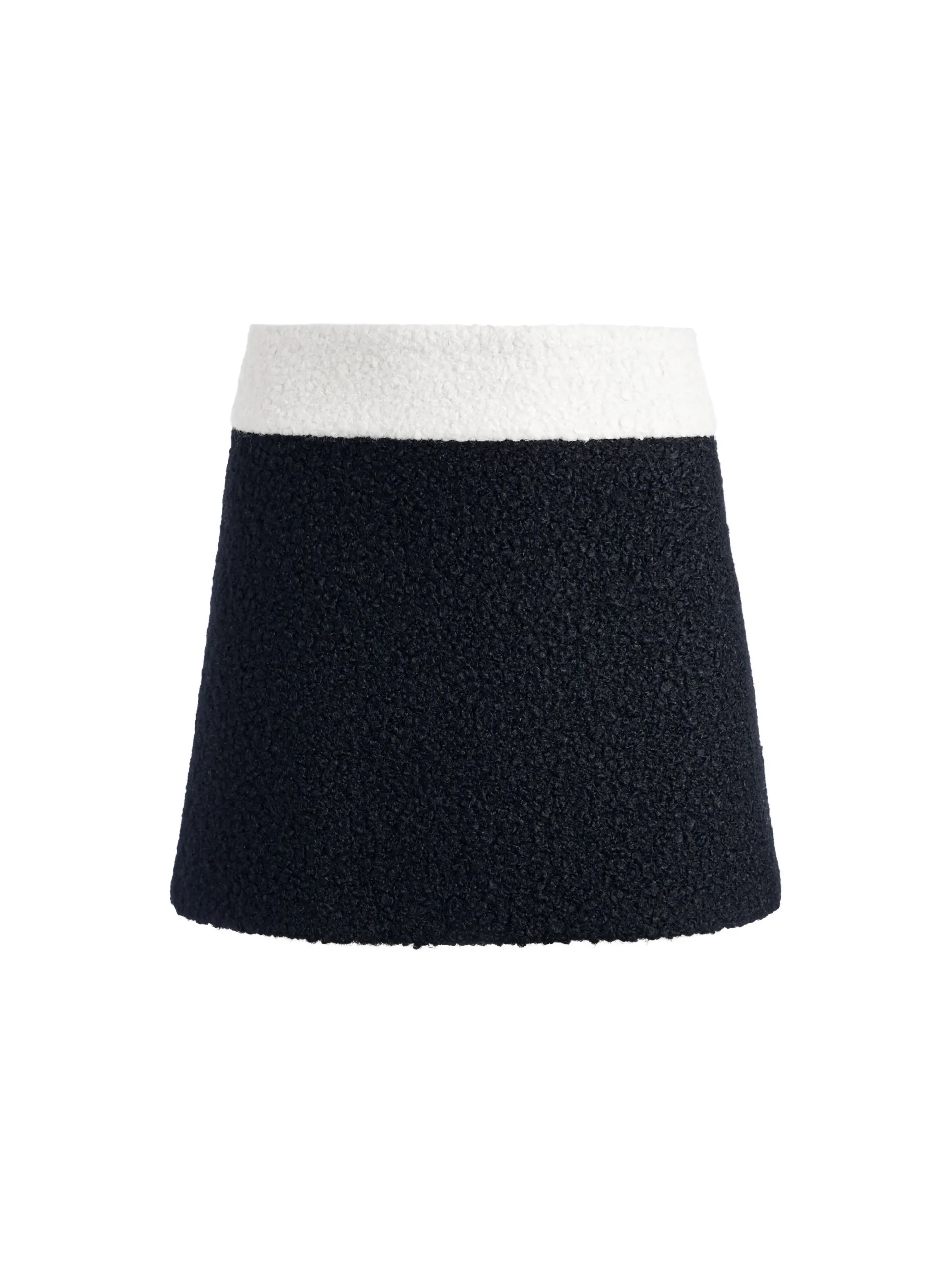 Alice and Olivia SKIRTS*BAILEY FUZZY KNIT MINI SKIRT