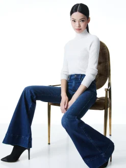 Alice and Olivia JEAN SHOP|ESSENTIALS*BEAUTIFUL HIGH RISE BELL