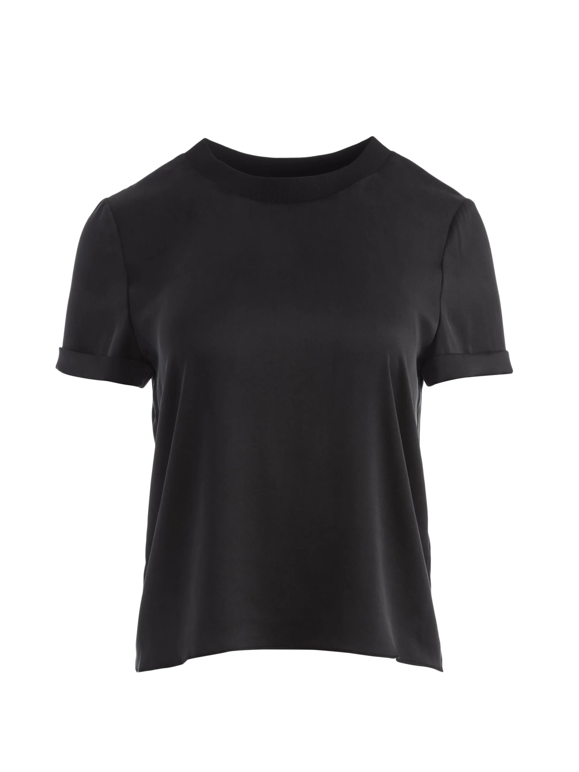 Alice and Olivia ESSENTIALS|TOPS*BRADEN DROP SHOULDER TEE