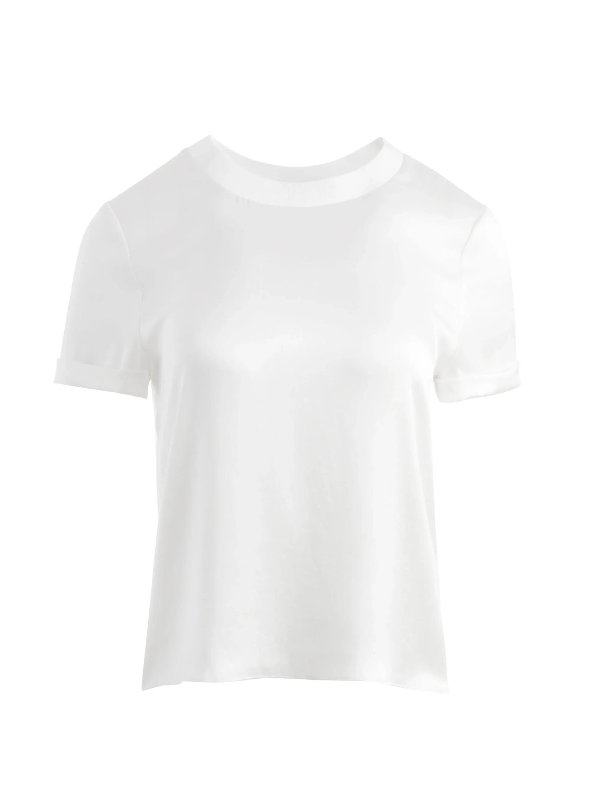 Alice and Olivia ESSENTIALS|TOPS*BRADEN DROP SHOULDER TEE