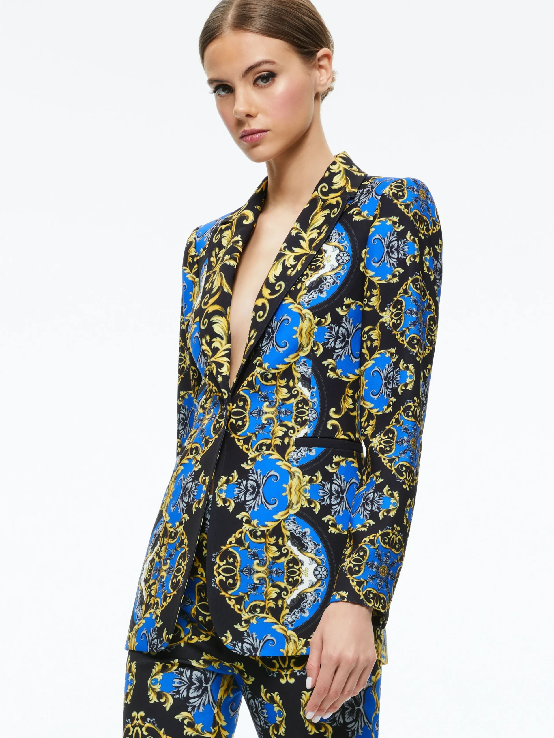 Alice and Olivia SUITS|JACKETS + COATS*BREANN FITTED BLAZER