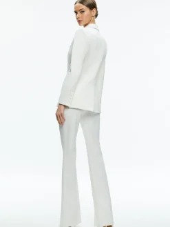 Alice and Olivia ESSENTIALS|SUITS*BREANN FITTED BLAZER