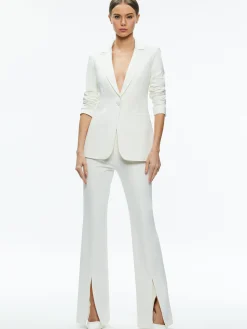 Alice and Olivia ESSENTIALS|SUITS*BREANN FITTED BLAZER