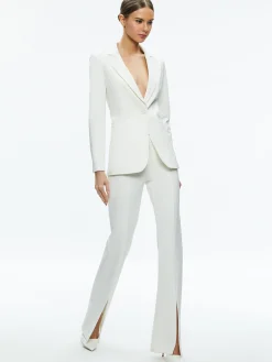 Alice and Olivia ESSENTIALS|SUITS*BREANN FITTED BLAZER
