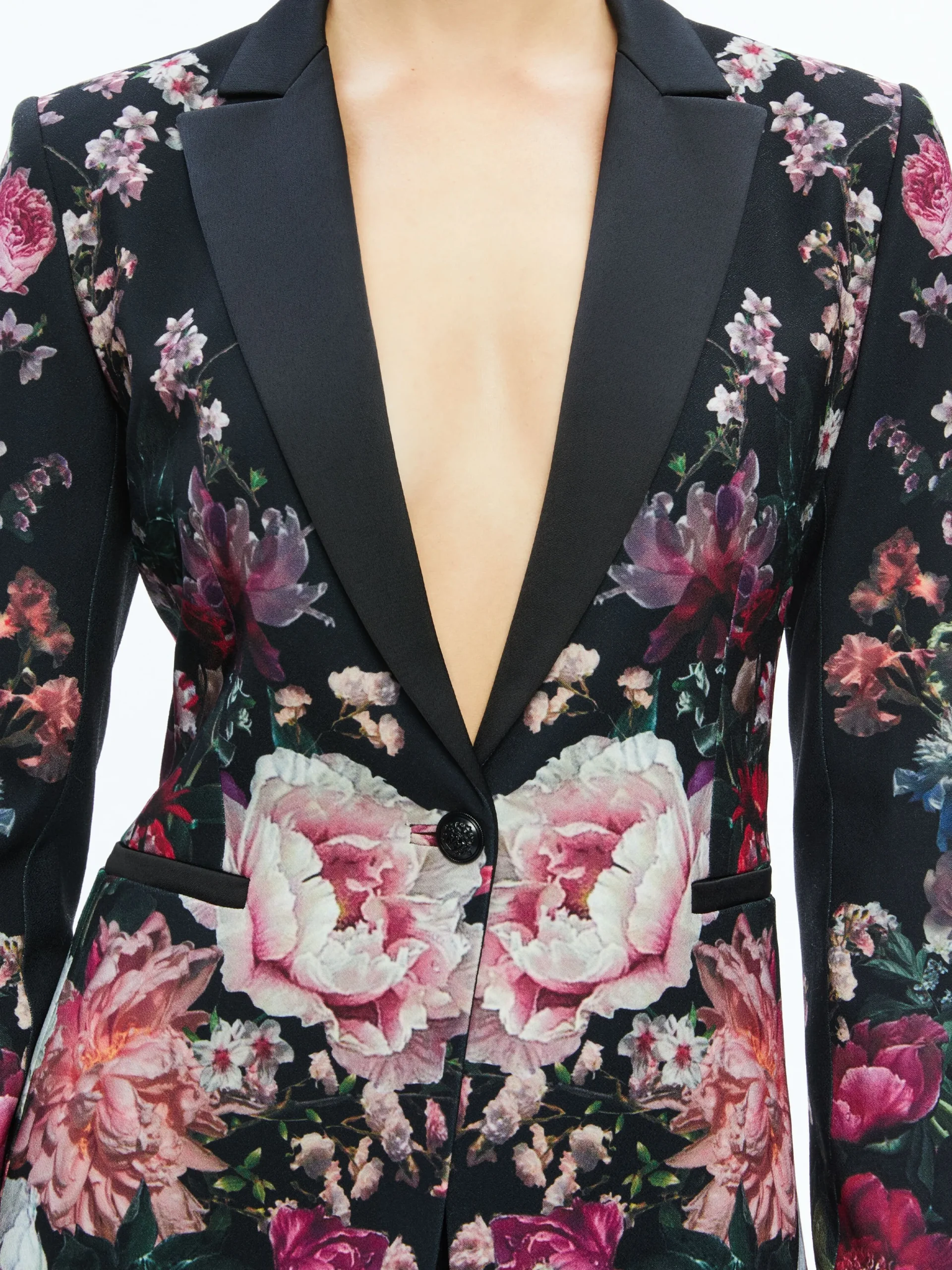 Alice and Olivia JACKETS + COATS*BREANN LONG FITTED BLAZER