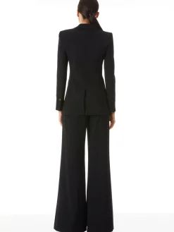 Alice and Olivia ESSENTIALS|THE WORKWEAR EDIT*BREANN LONG FITTED BLAZER