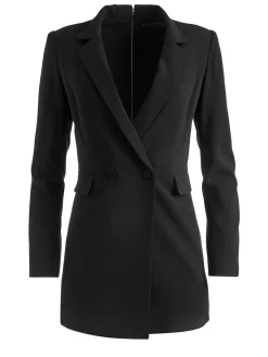 Alice and Olivia ESSENTIALS|THE WORKWEAR EDIT*BREANN LONG FITTED BLAZER