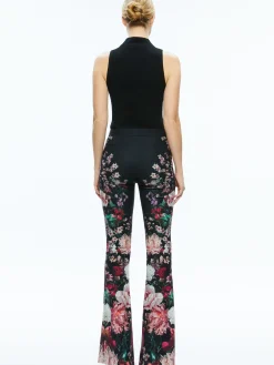Alice and Olivia MATCHING SETS*BREANN LONG FITTED BLAZER + OLIVIA BOOTCUT PANT