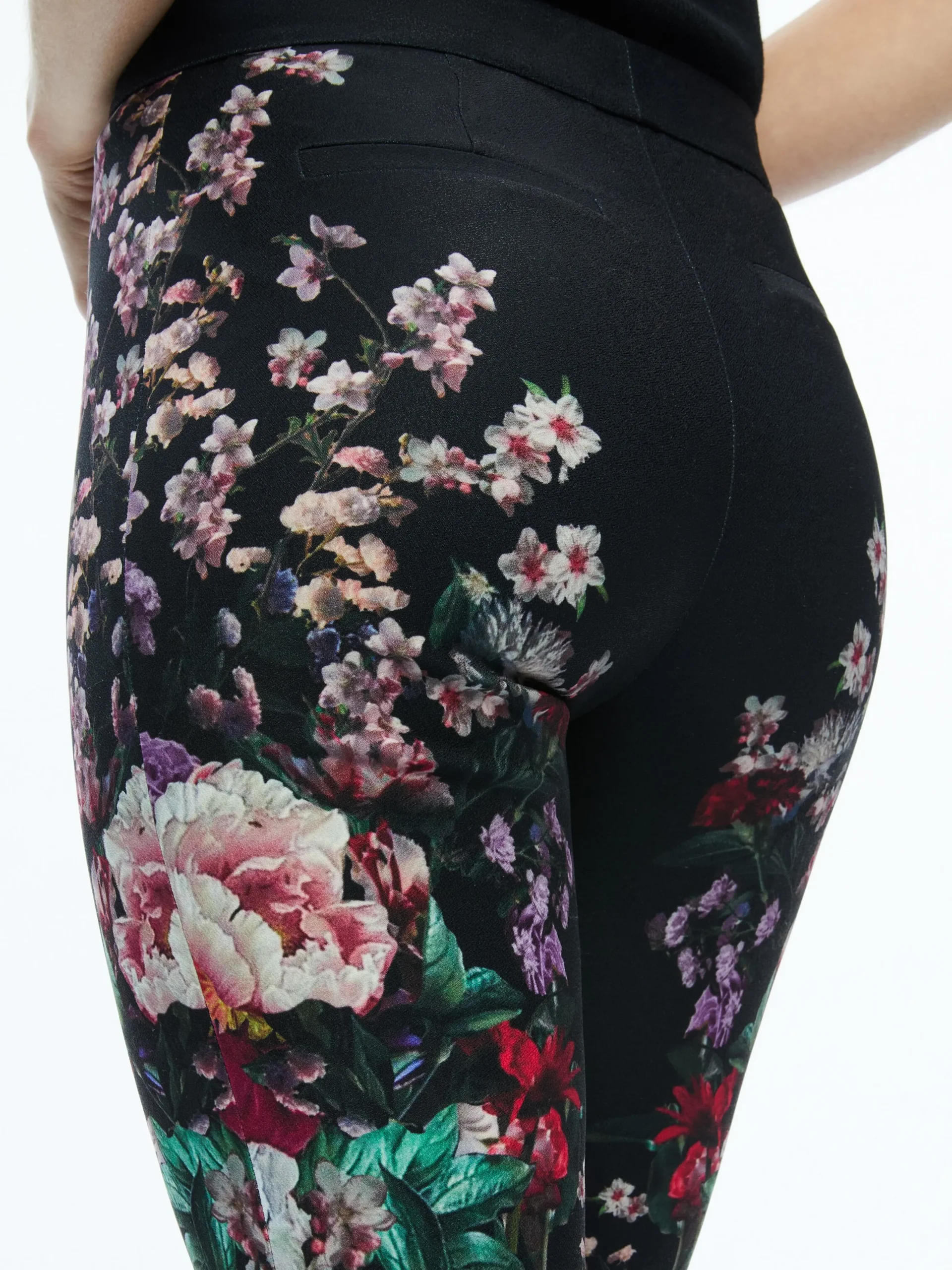 Alice and Olivia MATCHING SETS*BREANN LONG FITTED BLAZER + OLIVIA BOOTCUT PANT
