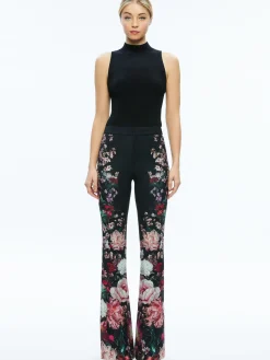 Alice and Olivia MATCHING SETS*BREANN LONG FITTED BLAZER + OLIVIA BOOTCUT PANT