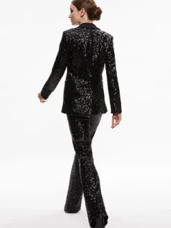 Alice and Olivia JACKETS + COATS*BREANN SEQUIN FITTED BLAZER