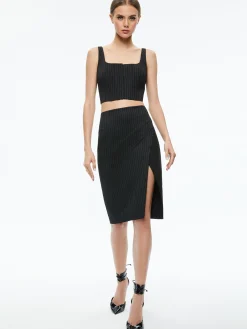 Alice and Olivia ESSENTIALS|SUITS*BRESLIN CORSET TOP