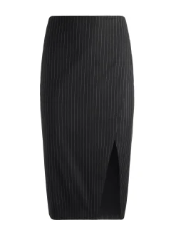 Alice and Olivia MATCHING SETS*BRESLIN CORSET TOP + SIOBHAN FRONT WRAP MIDI SKIRT