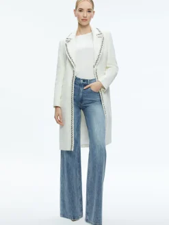 Alice and Olivia STACEY'S FAVORITES|THE WORKWEAR EDIT*BRET EMBELLISHED LONG BLAZER