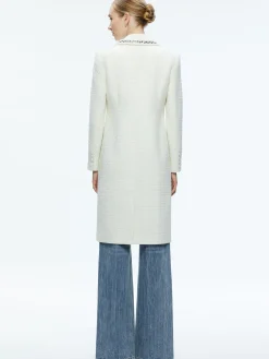 Alice and Olivia STACEY'S FAVORITES|THE WORKWEAR EDIT*BRET EMBELLISHED LONG BLAZER