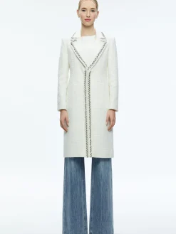 Alice and Olivia STACEY'S FAVORITES|THE WORKWEAR EDIT*BRET EMBELLISHED LONG BLAZER