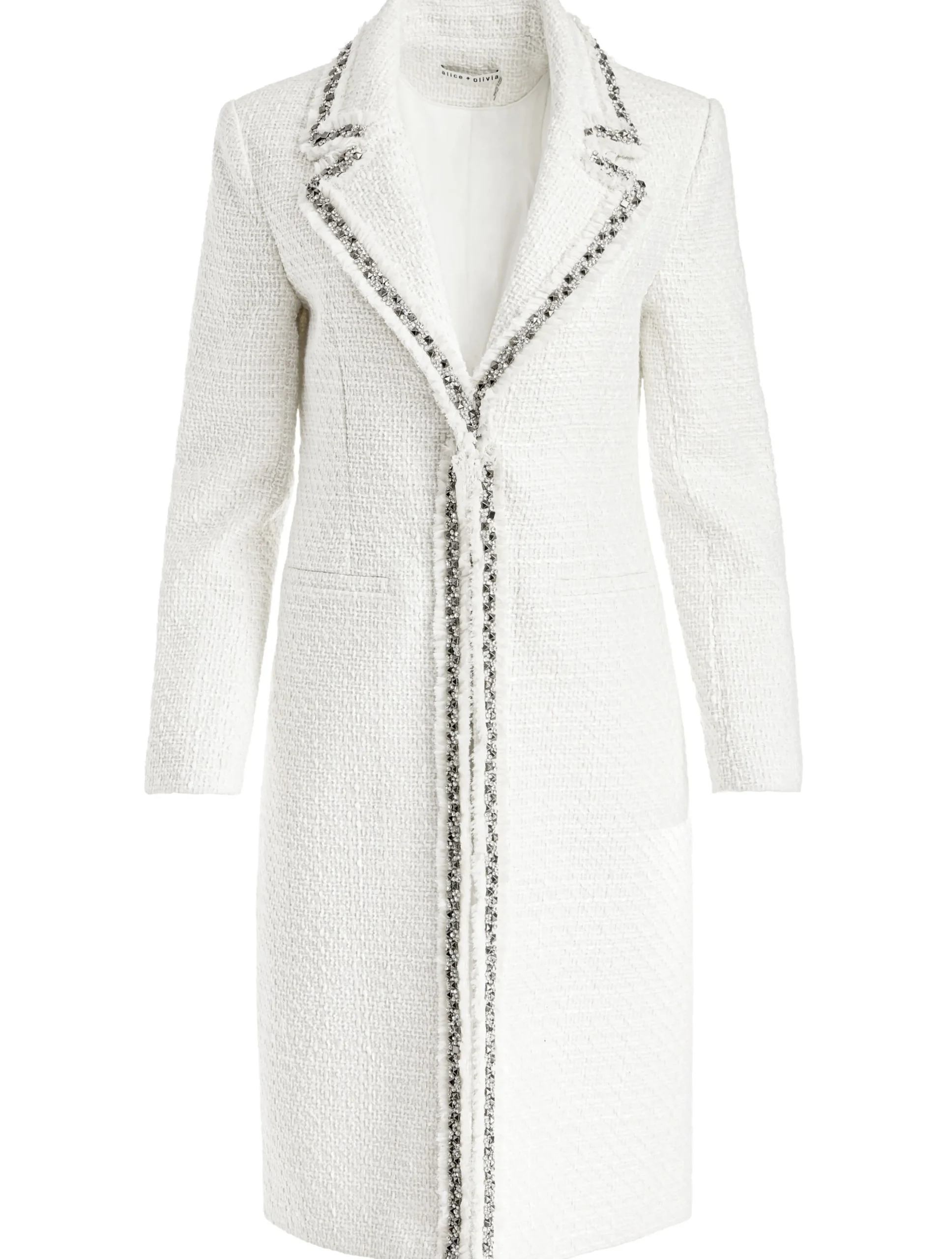 Alice and Olivia STACEY'S FAVORITES|THE WORKWEAR EDIT*BRET EMBELLISHED LONG BLAZER