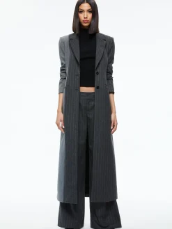 Alice and Olivia ESSENTIALS|JACKETS + COATS*BRET LONG BLAZER