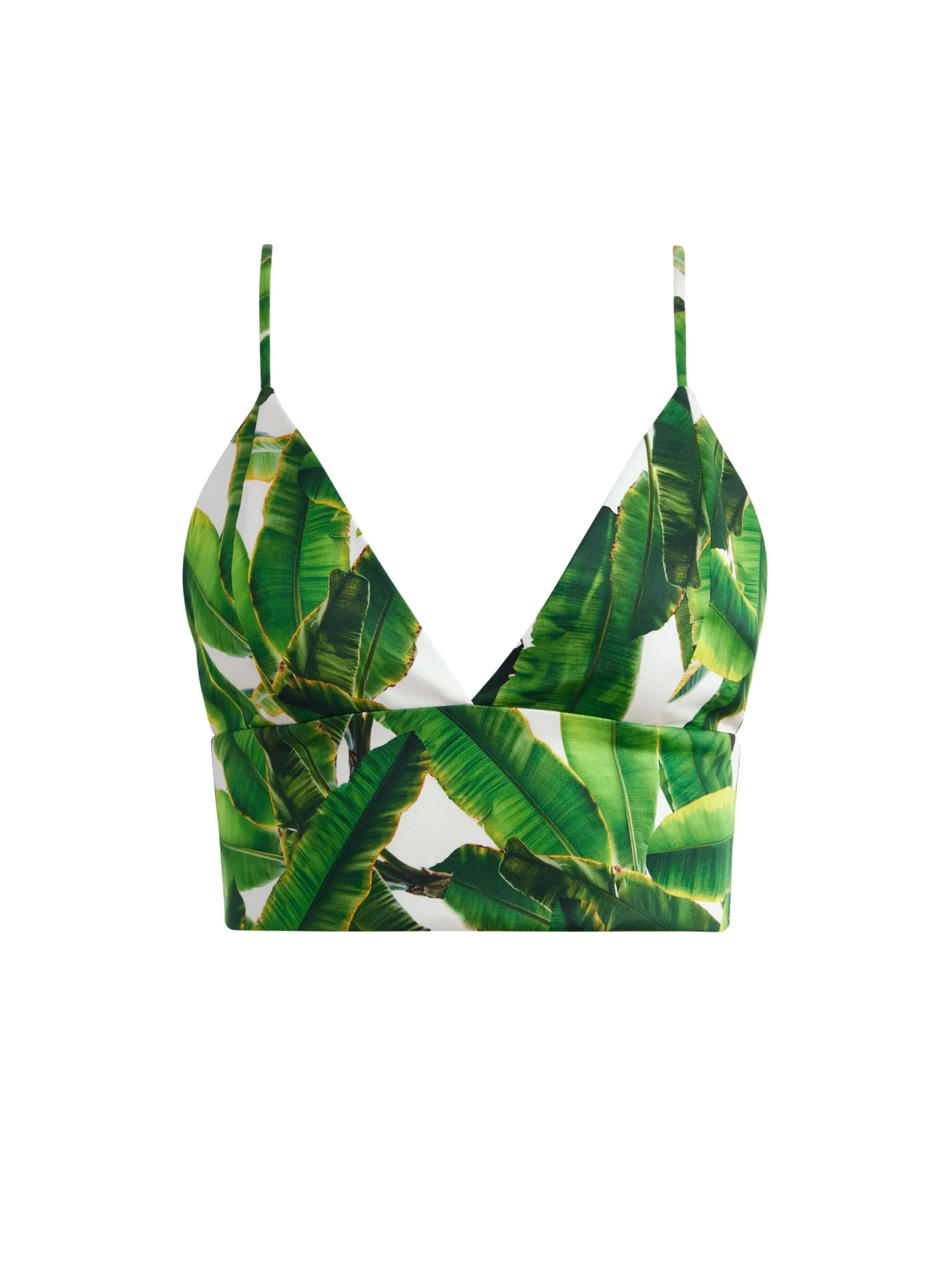 Alice and Olivia TOPS*CARLI TIE BACK BRA TOP