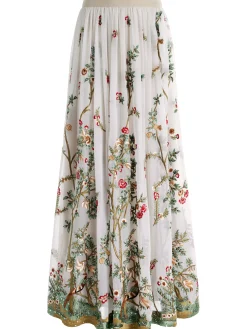 Alice and Olivia SKIRTS*CATRINA EMBELLISHED GOWN MAXI SKIRT