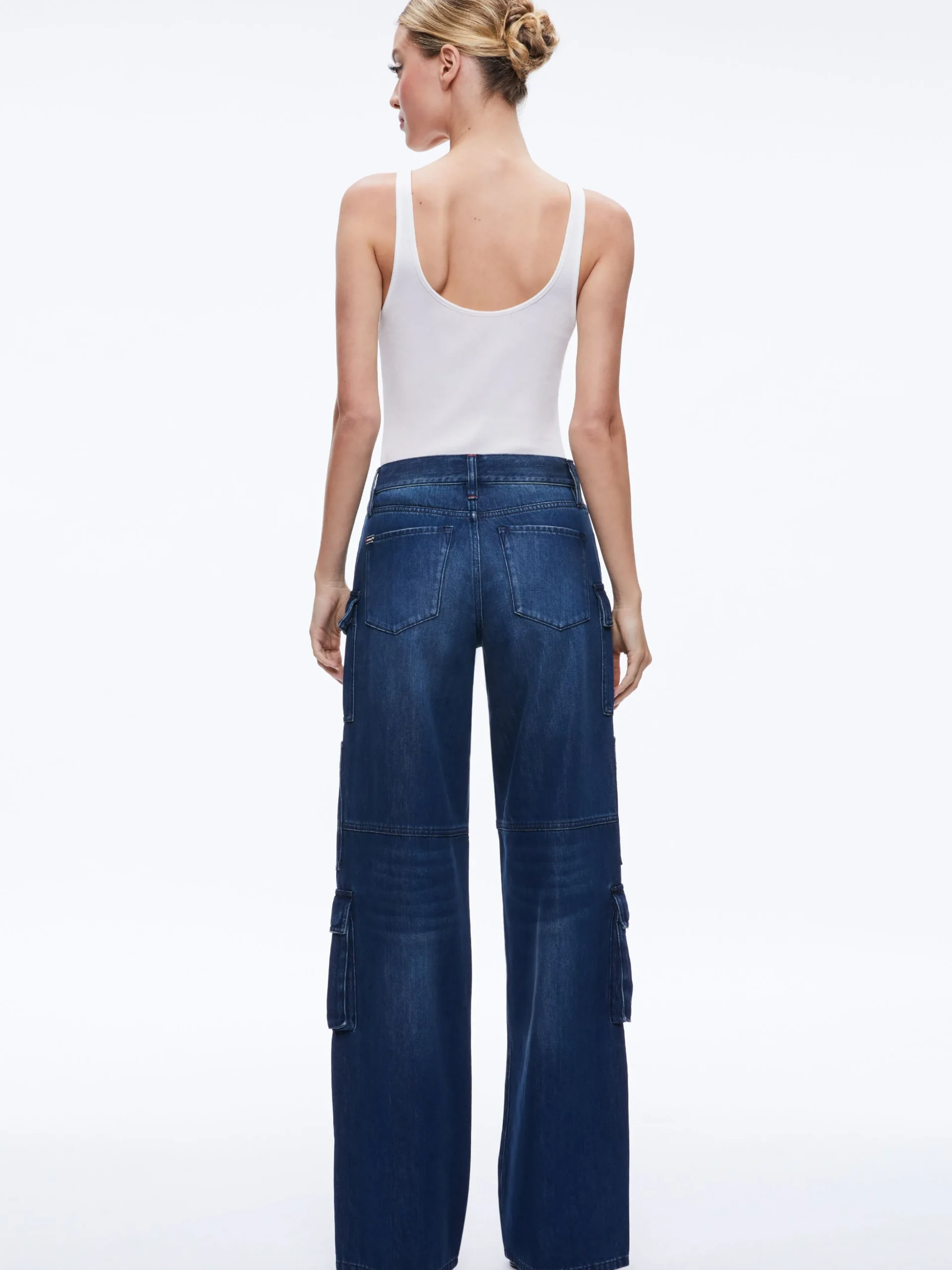 Alice and Olivia JEAN SHOP|JEANS*CAY BAGGY CARGO JEANS