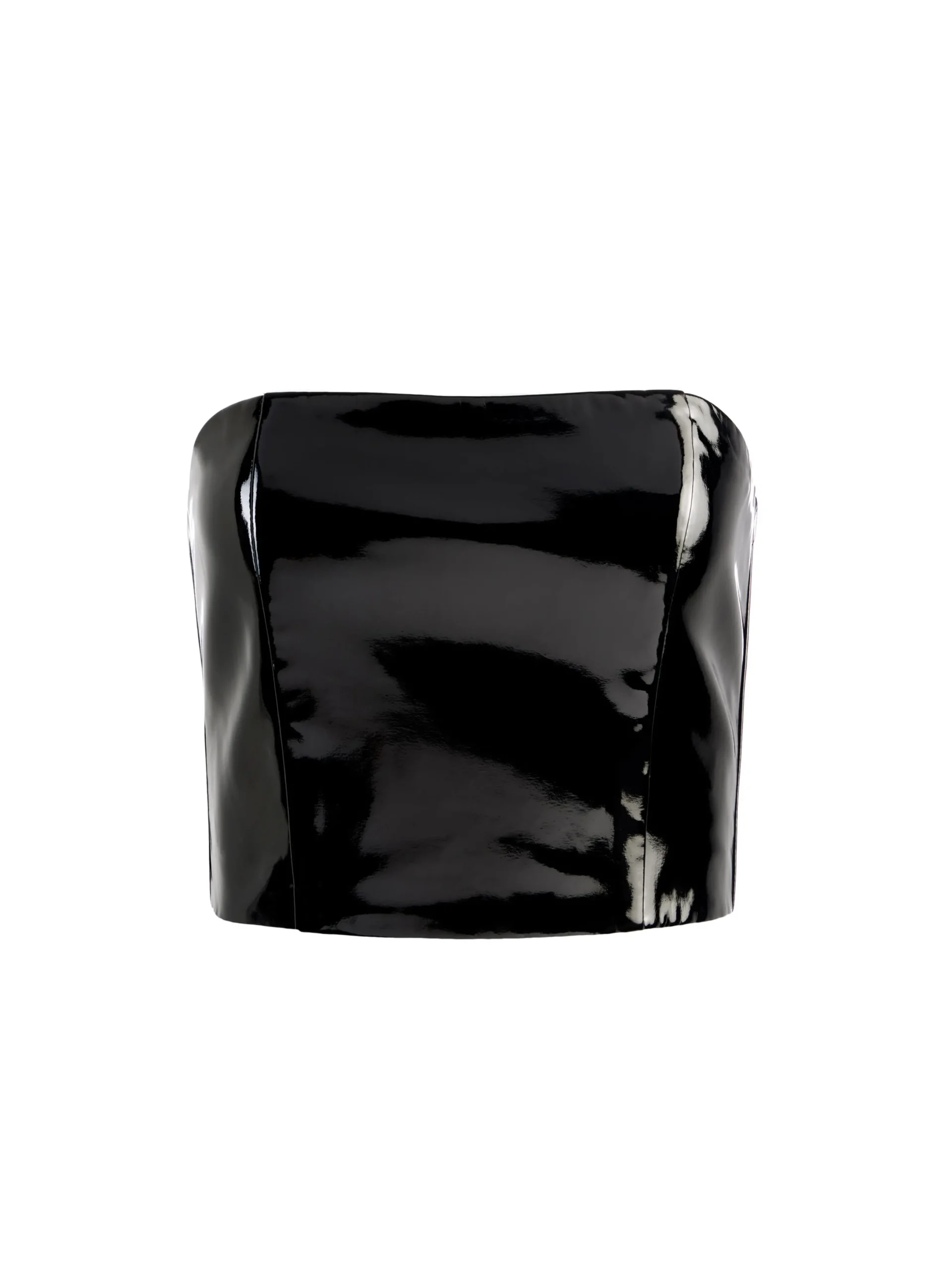 Alice and Olivia TOPS*CERESI LATEX BANDEAU TOP