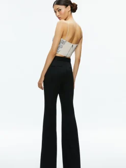Alice and Olivia TOPS*CERESI SEQUIN BANDEAU CROP TOP