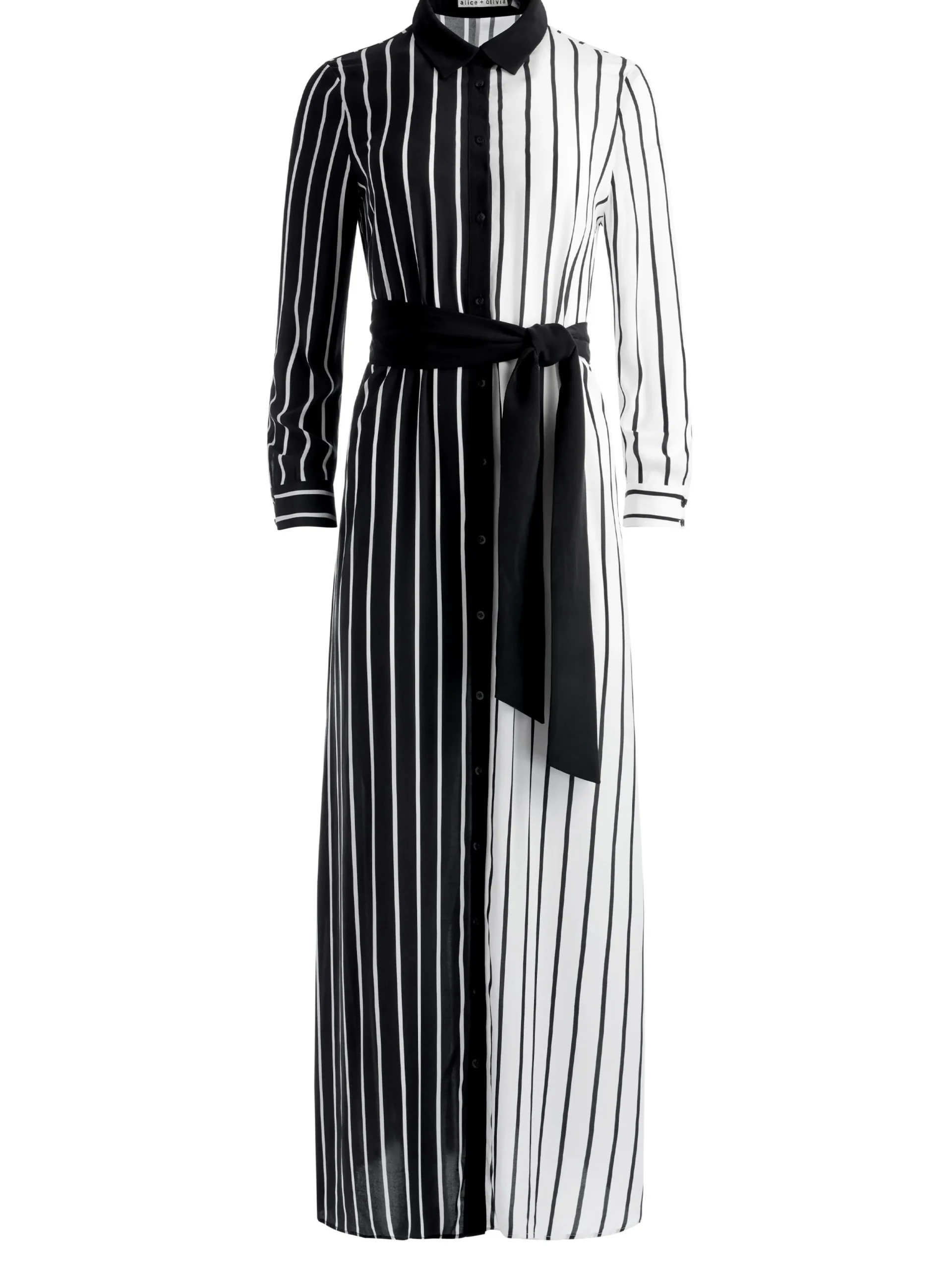 Alice and Olivia ESSENTIALS|MAXI*CHASSIDY MAXI SHIRT DRESS