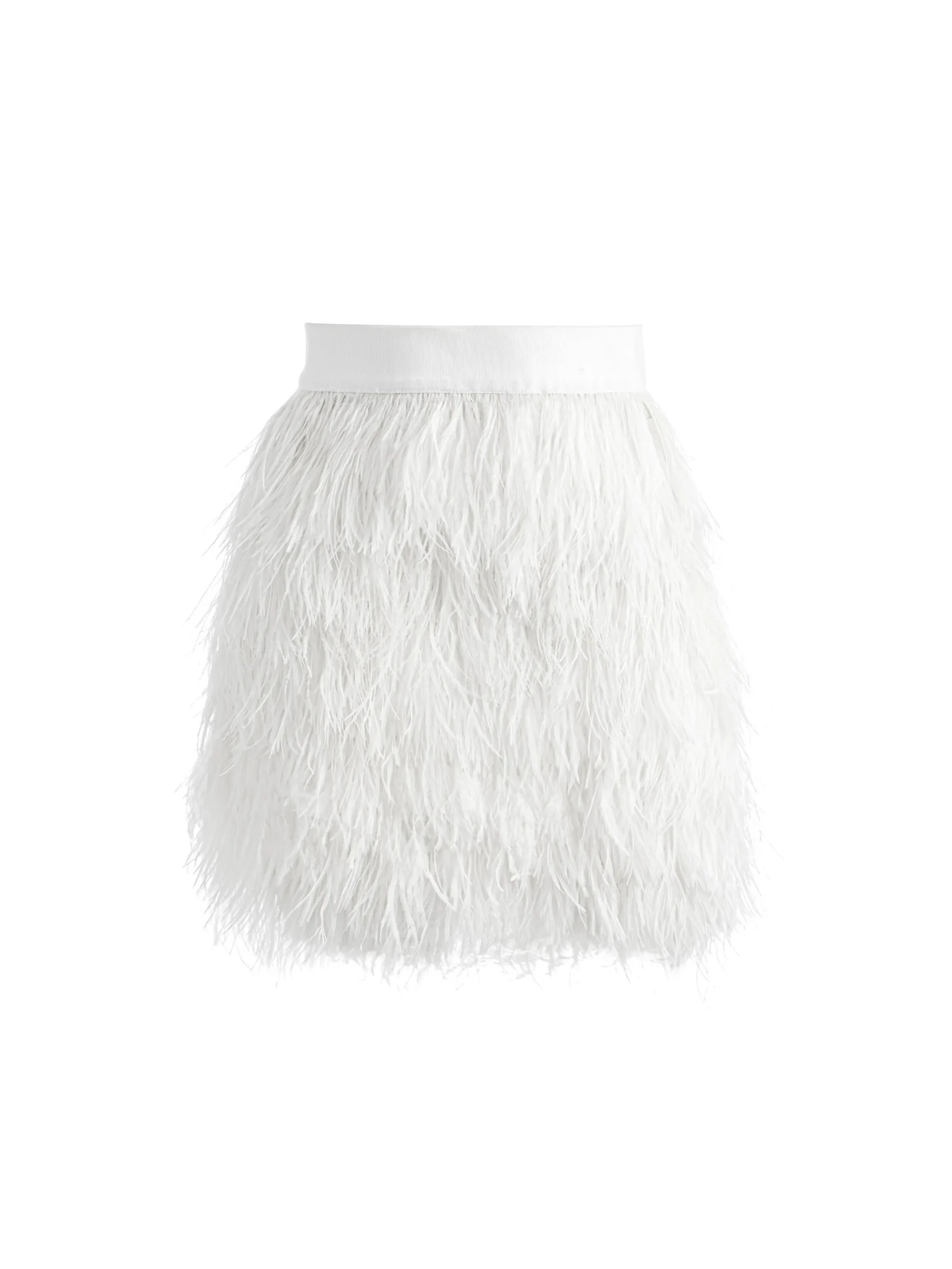 Alice and Olivia SKIRTS*CINA FEATHER MINI SKIRT