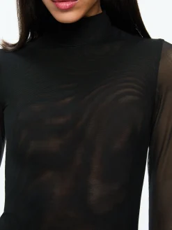Alice and Olivia ESSENTIALS|TOPS*CLARINDA TURTLENECK BODYSUIT