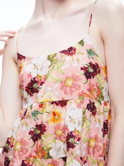 Alice and Olivia MINI|DRESSES*COLLEEN BABYDOLL MINI DRESS